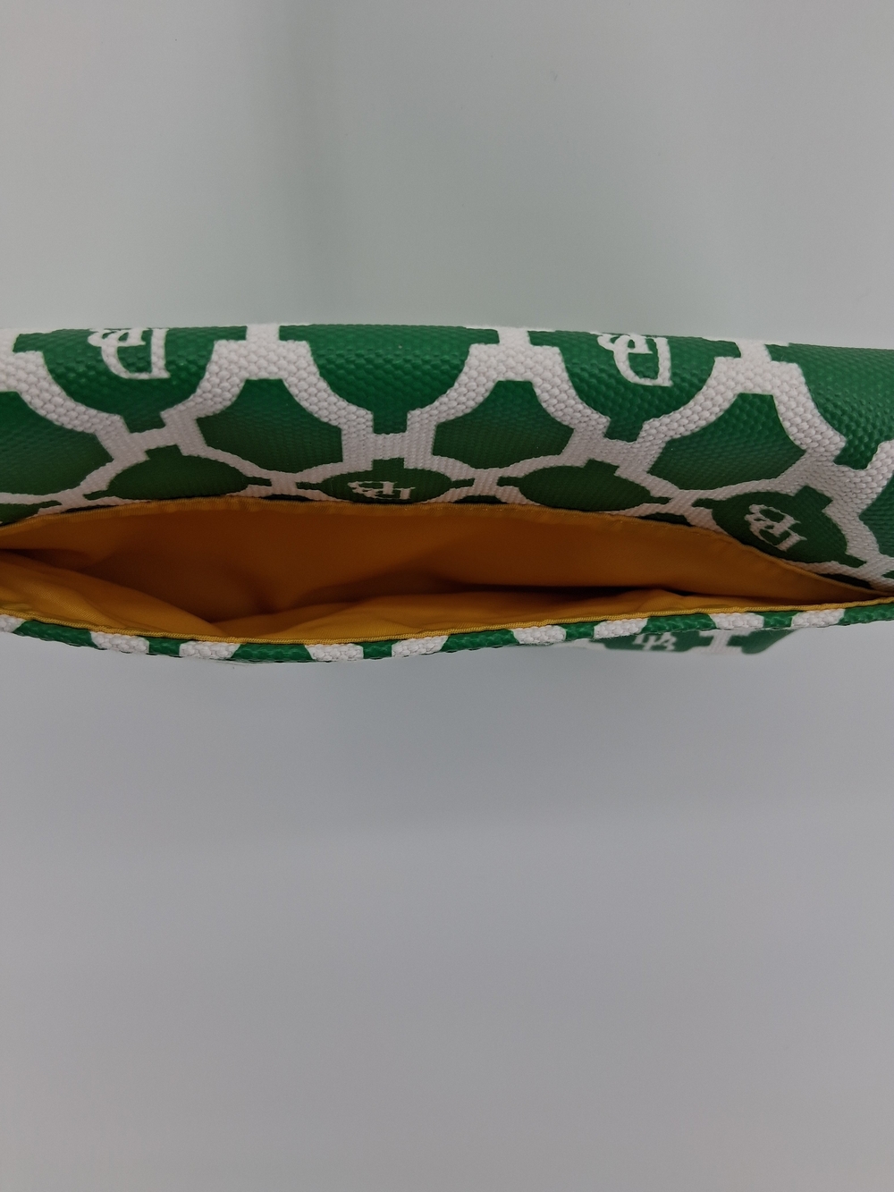 Dooney & Bourke Green and White Logo-Pattern Crossbody - Picture 3 of 5
